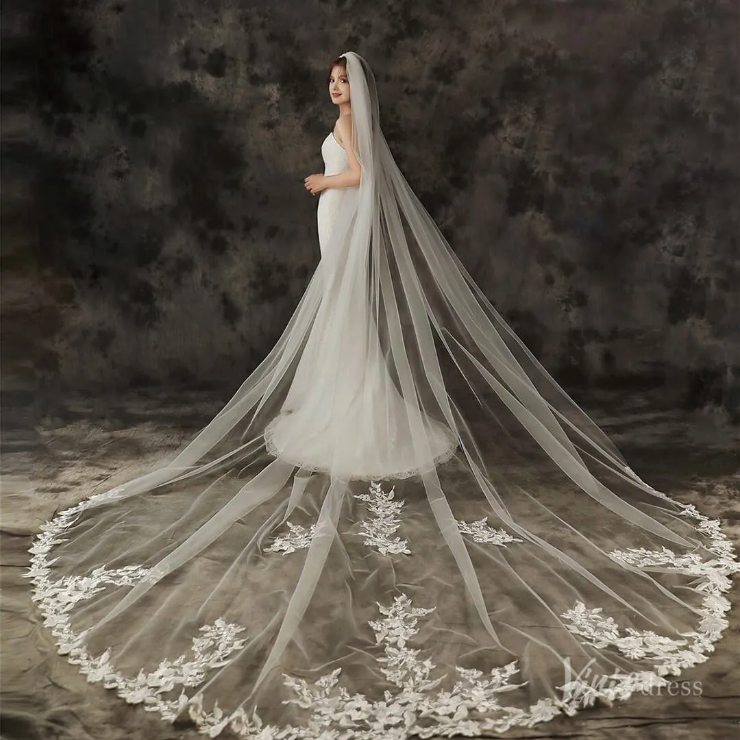 1 Tier Cathedral Veil Viniodress TS1910