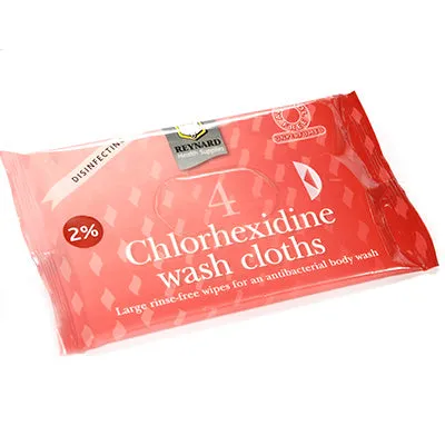 2% Chlorhexidine Wash Cloths