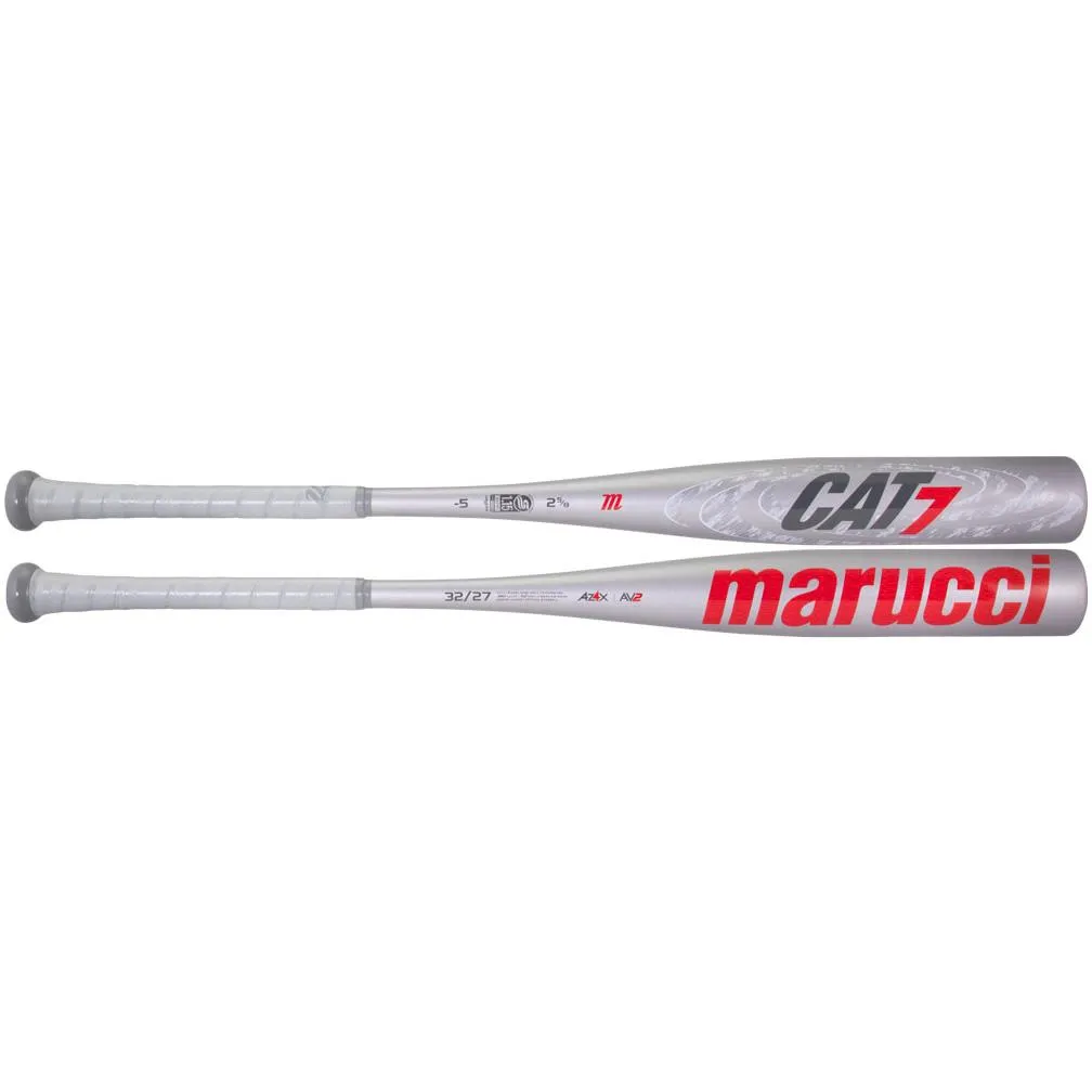 2021 Marucci Cat 7 Silver Youth USSSA Baseball Bat -5oz MSBC725S