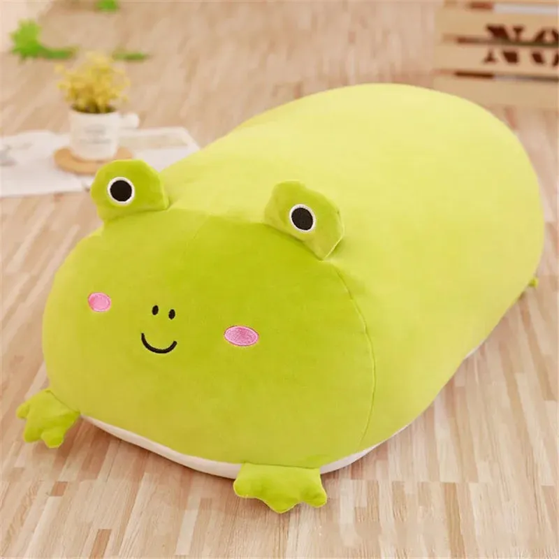 28-90cm Soft Animal Kawaii Pillows Cushion Cute Fat Dog Cat Penguin Pig Frog Plush Toy Stuffed Lovely Kids Birthyday Gift