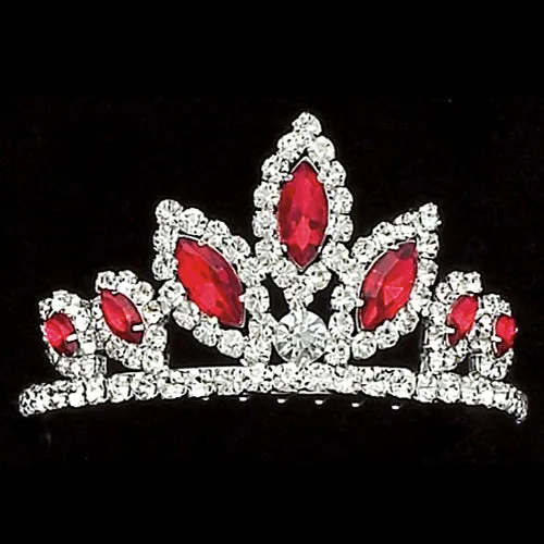 2803 Rhinestone with Color Tiara