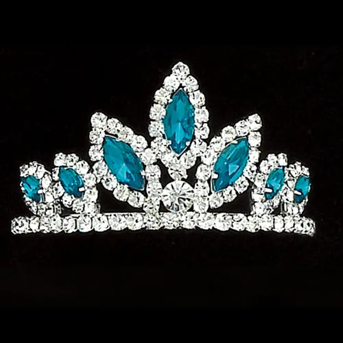 2803 Rhinestone with Color Tiara