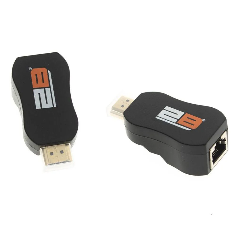 2B CV135 HDMI Extender By Lan 30m CAT5E/6