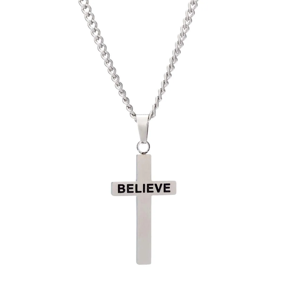 3:16 Believe Cross Necklace