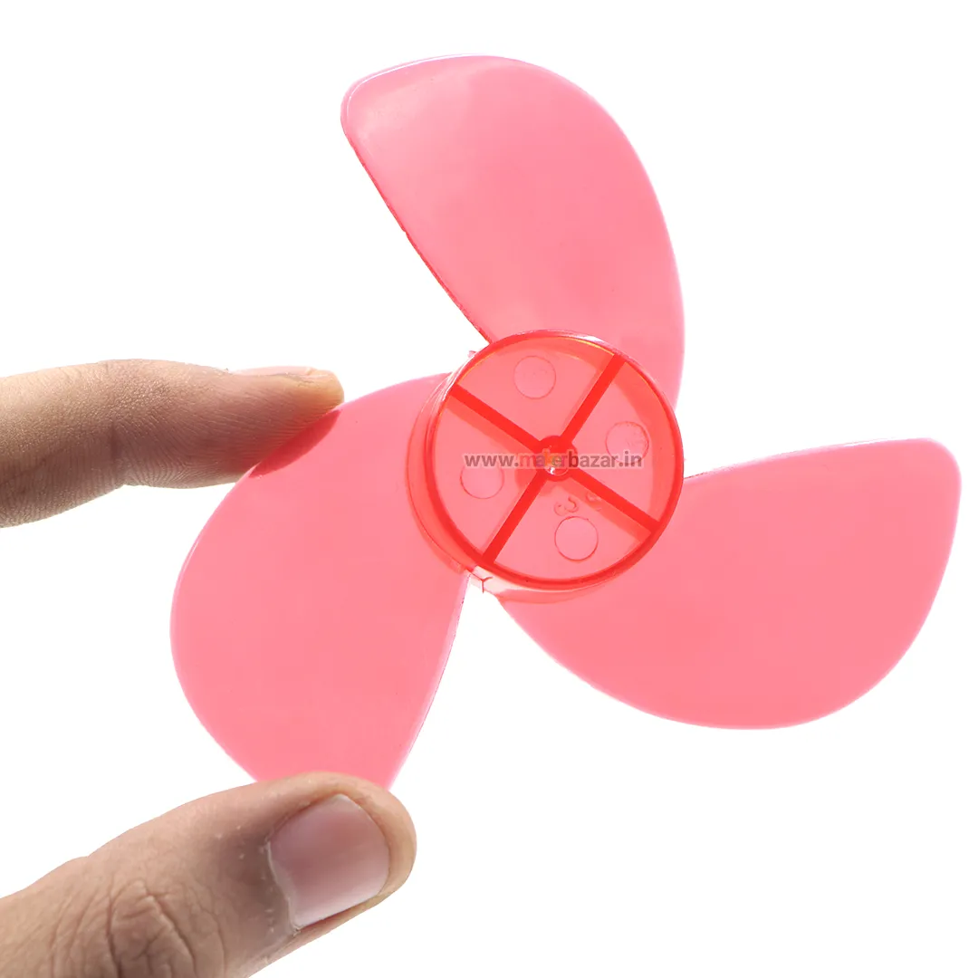 4in/100mm Three Blade Mini Propeller Toy Fan