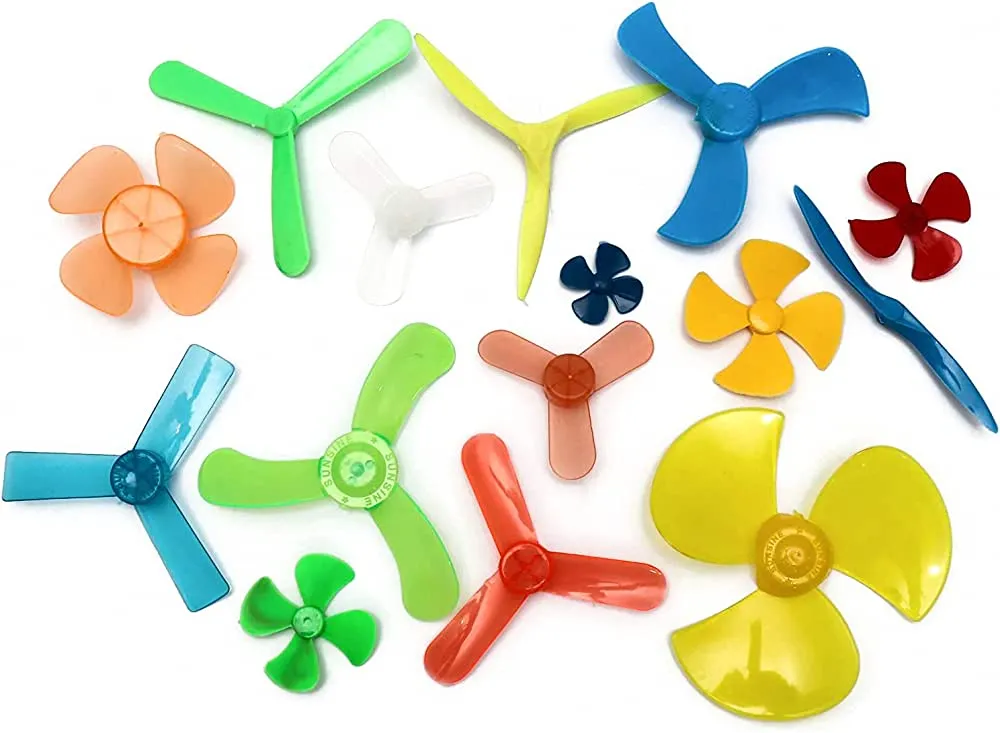 4in/100mm Three Blade Mini Propeller Toy Fan