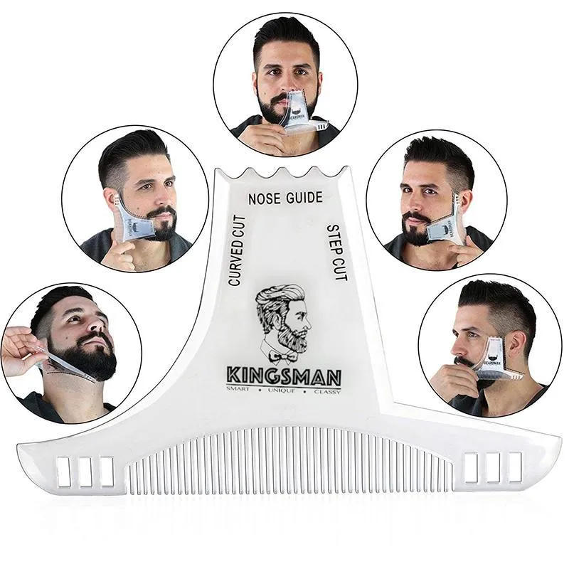 8 in 1 Comb Multi-liner Beard Shaper Template