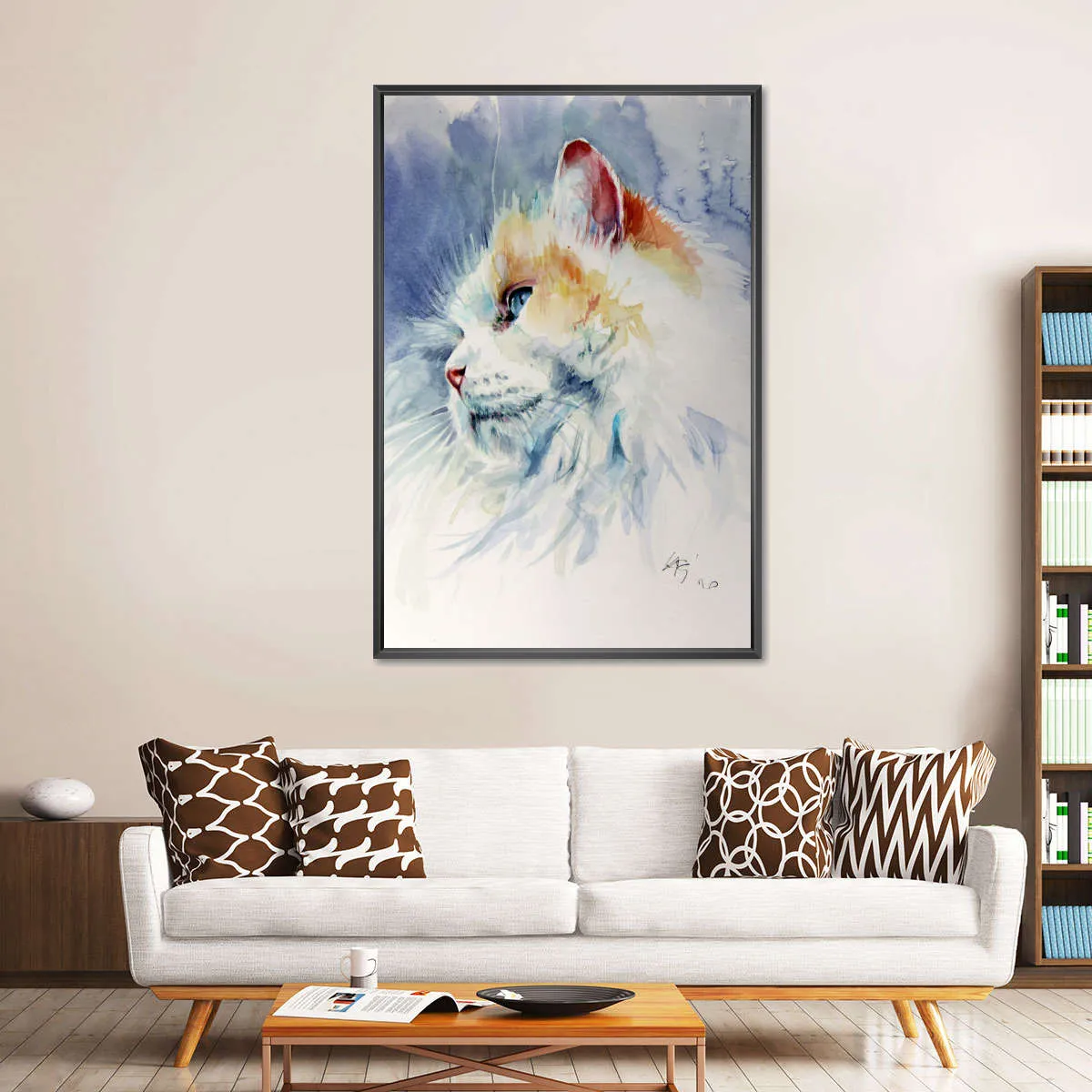 A Cat Portrait II Wall Art