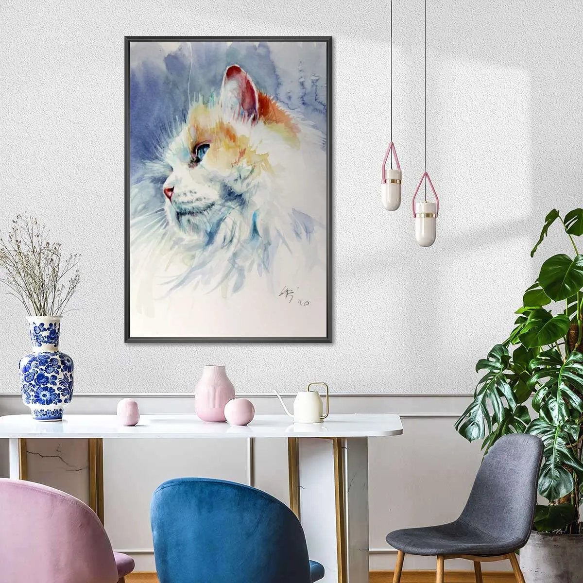 A Cat Portrait II Wall Art