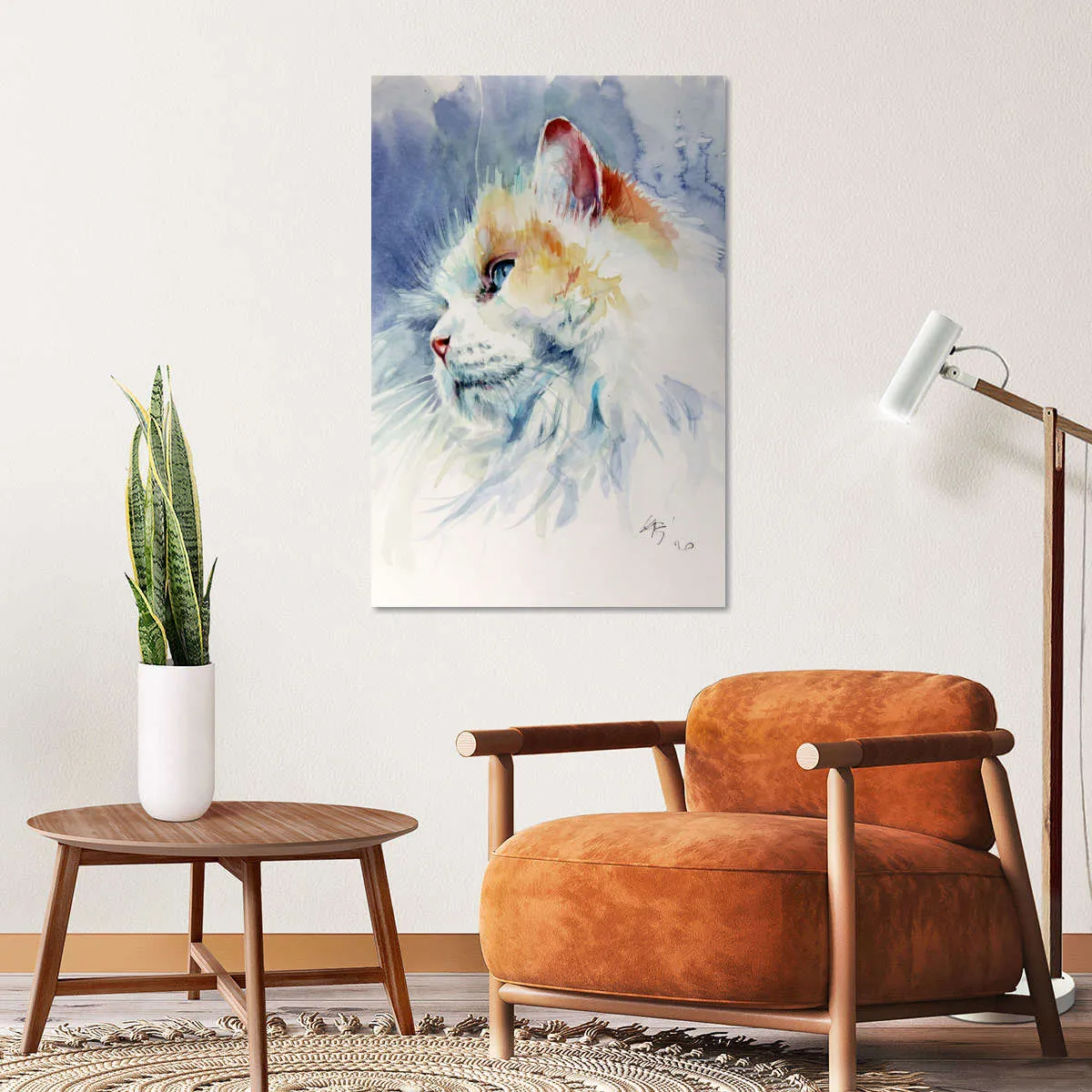 A Cat Portrait II Wall Art