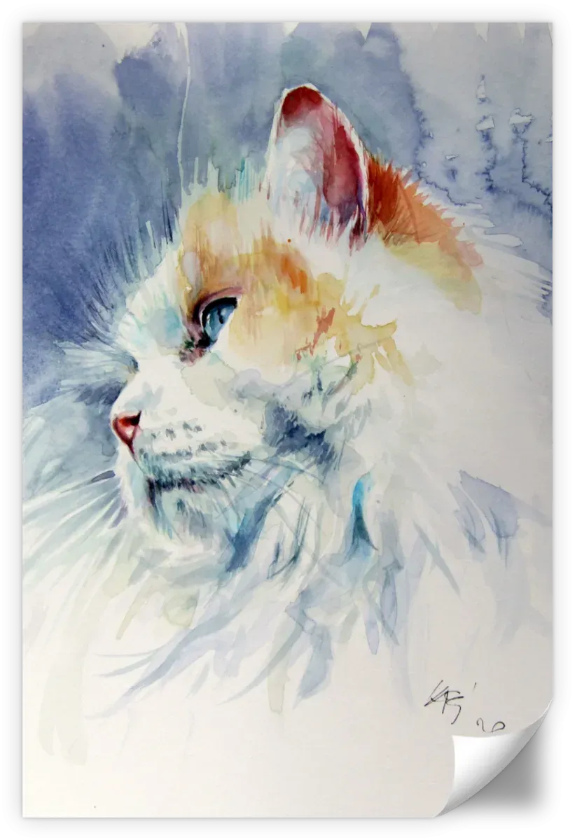 A Cat Portrait II Wall Art