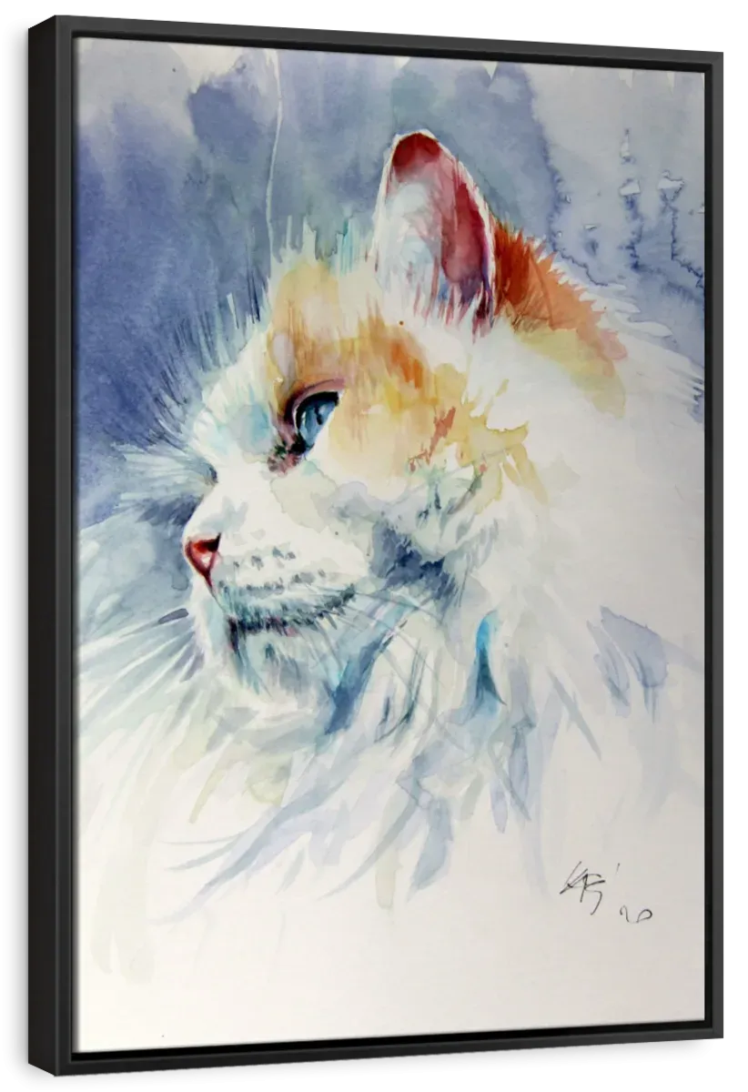 A Cat Portrait II Wall Art