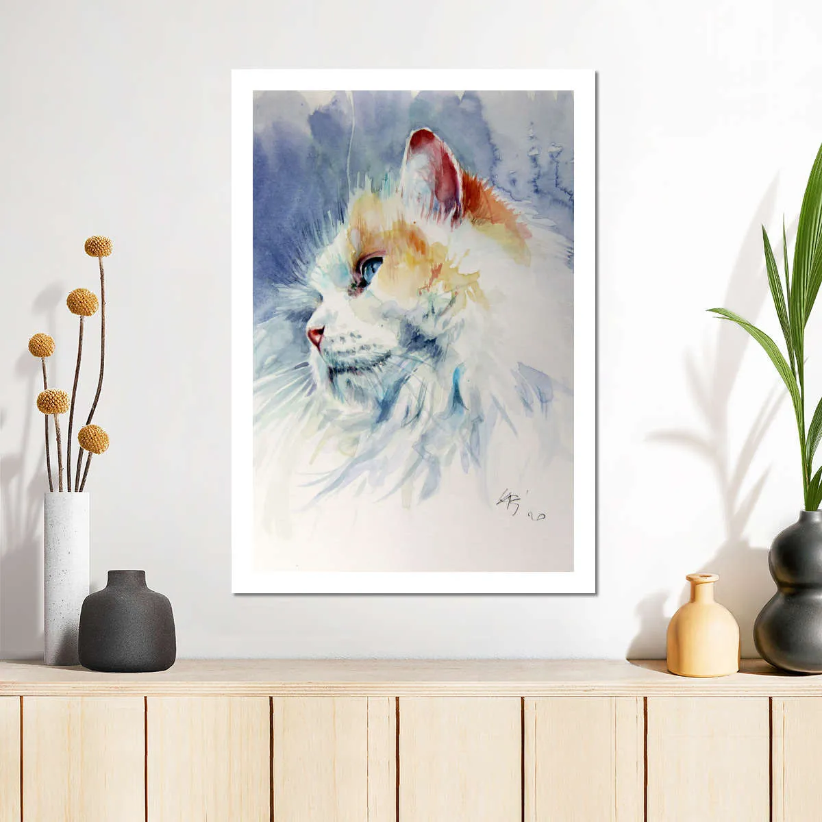 A Cat Portrait II Wall Art