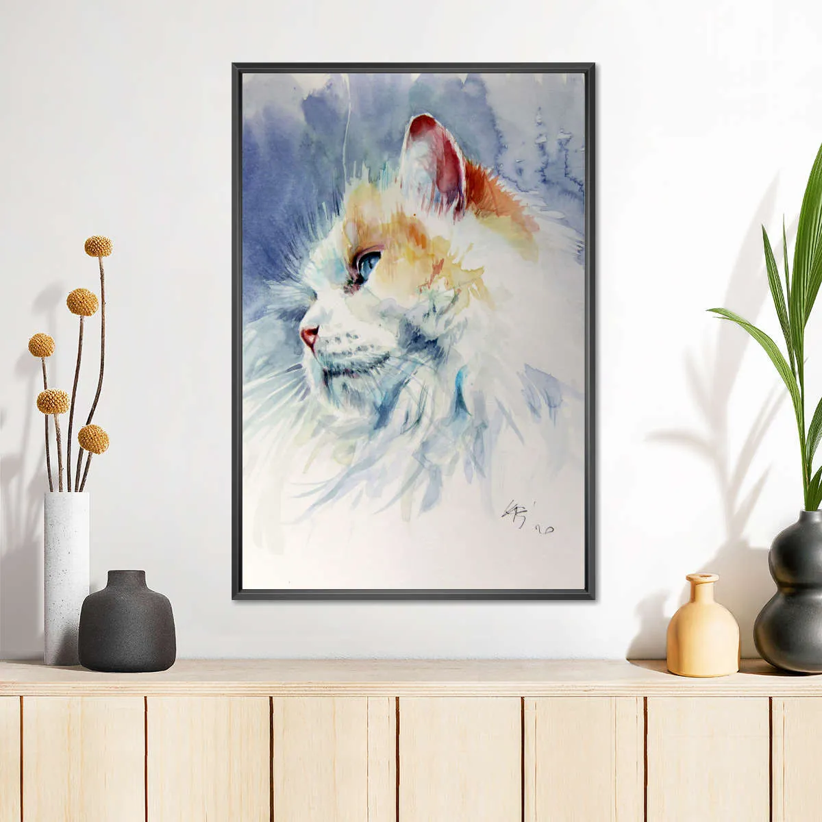 A Cat Portrait II Wall Art