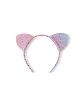 Accessorize Girl Glitter Cat Ears Alice hair Band