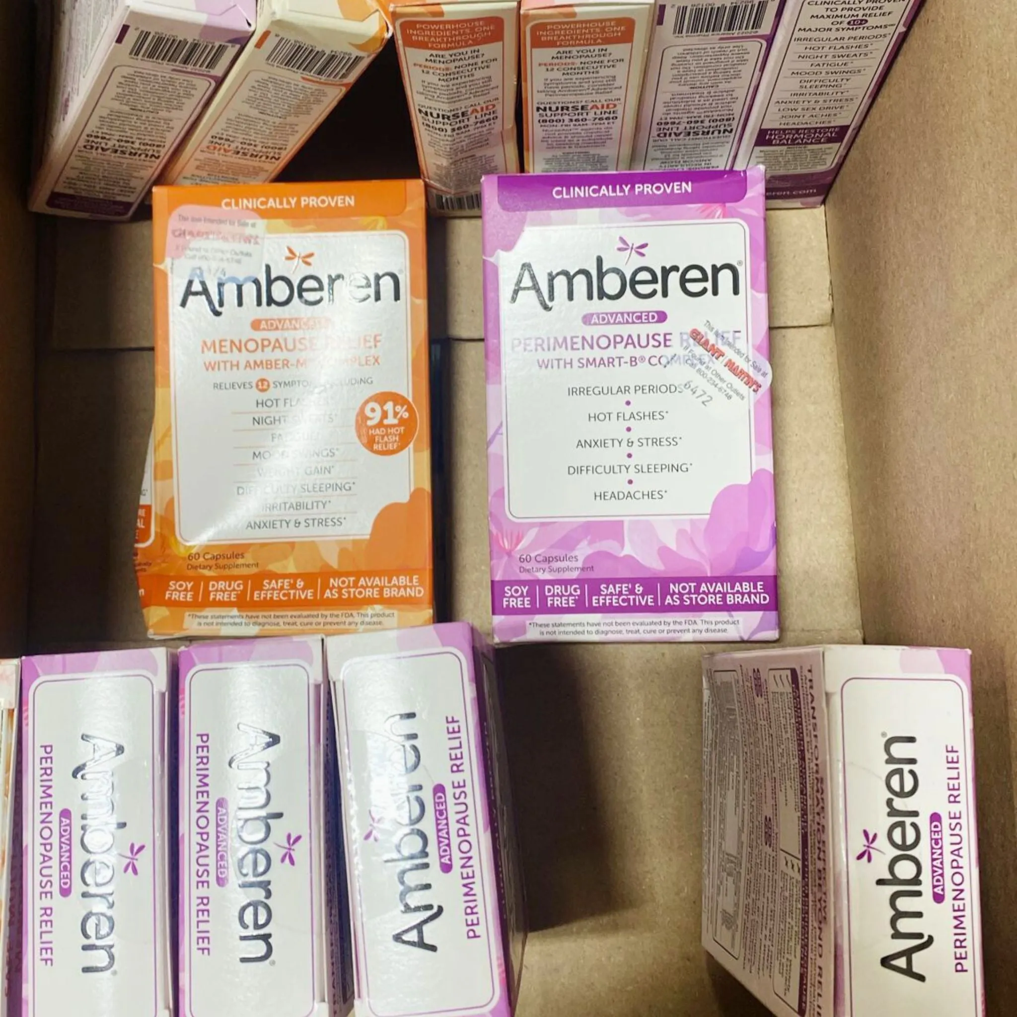 Amberen Capsules Mix (14 Pcs Lot)