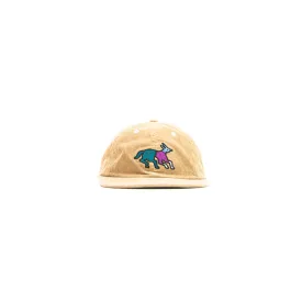 Anxious Dog 6 Panel Hat (Khaki)