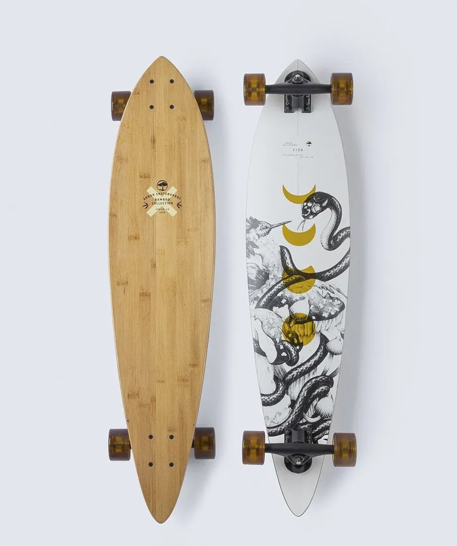 Arbor Fish Bamboo 37" Longboard Complete