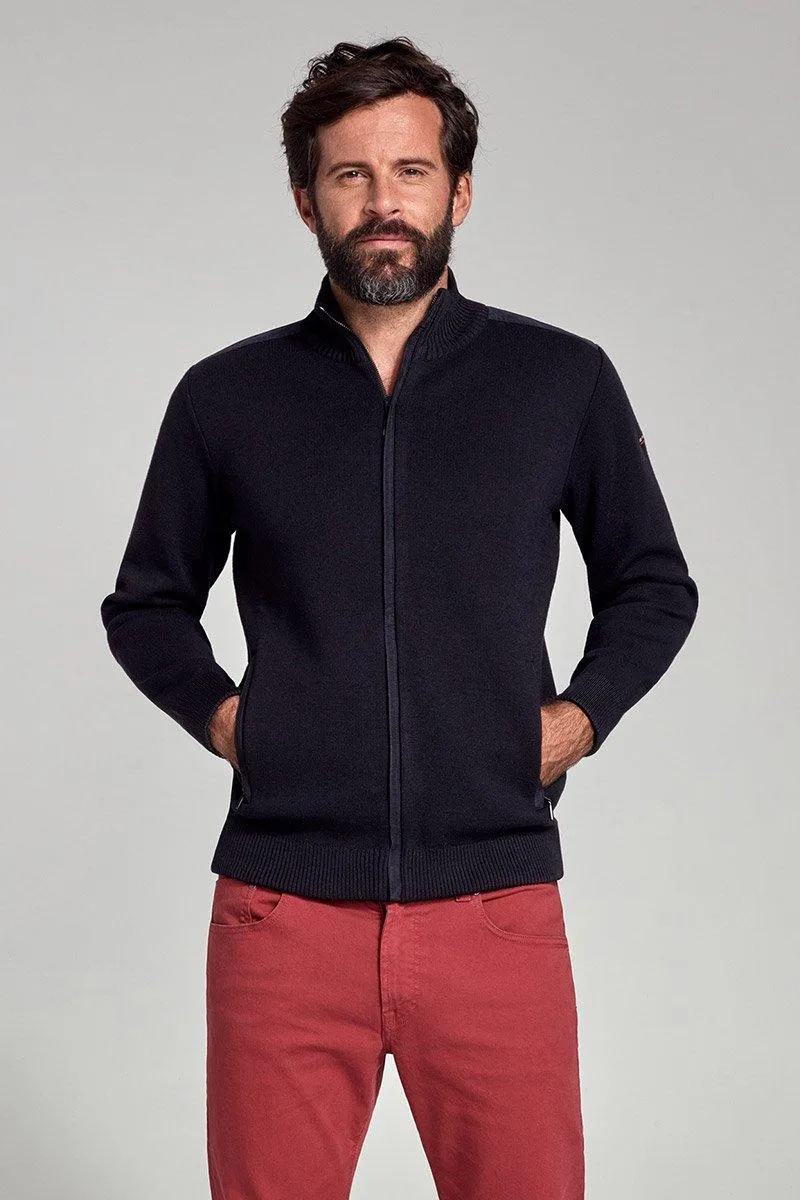 Armor-Lux - Carnac - Cardigan de laine pour homme