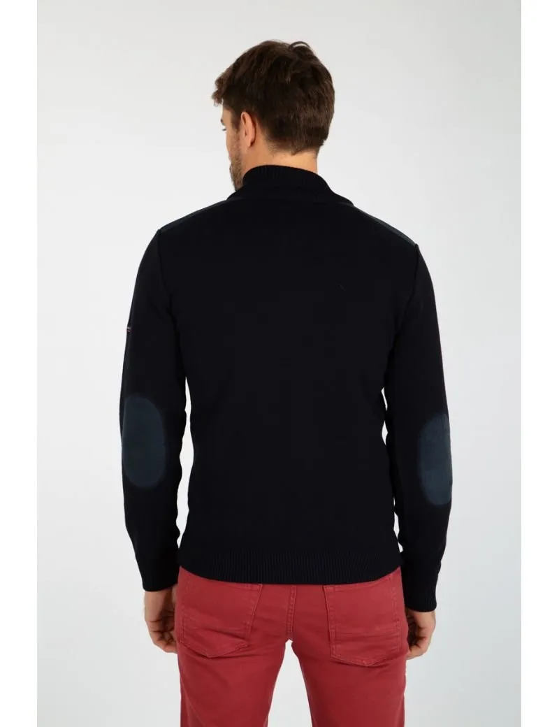 Armor-Lux - Carnac - Cardigan de laine pour homme