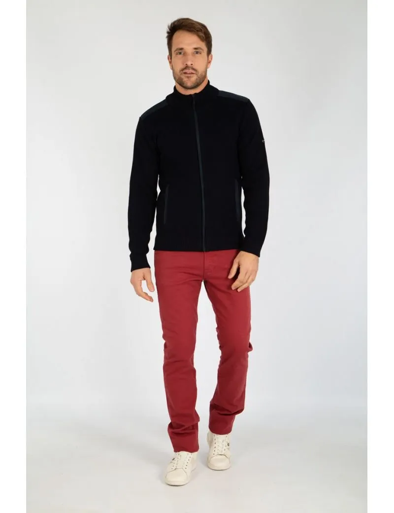 Armor-Lux - Carnac - Cardigan de laine pour homme