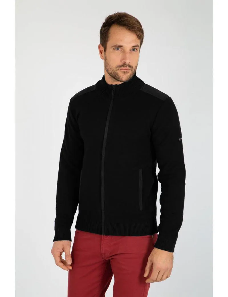 Armor-Lux - Carnac - Cardigan de laine pour homme