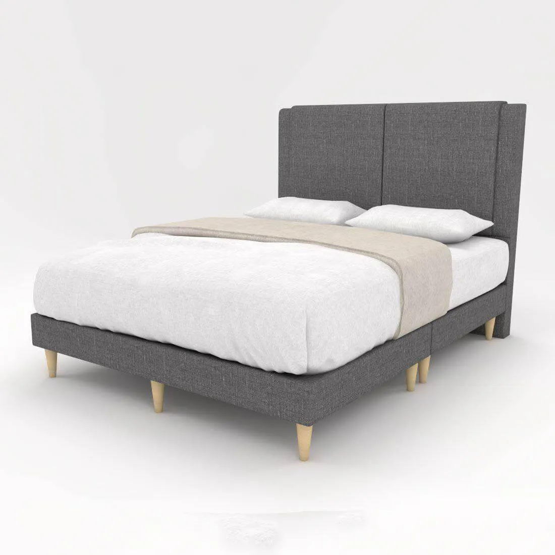 Ashleah Fabric Bed Frame (Water Repellent)