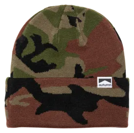 Autumn Headwear Surplus Camo Beanie - Army