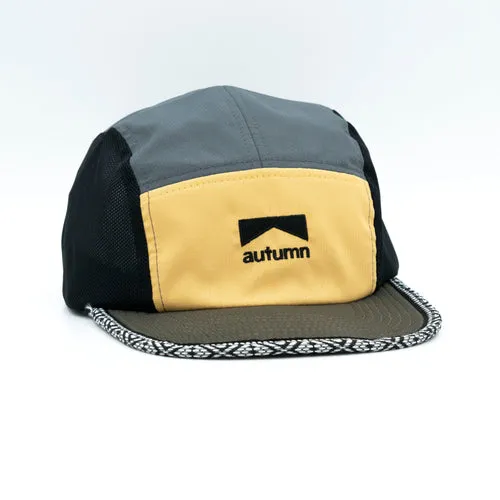 Autumn Rip Stop Blocked Camp Cap