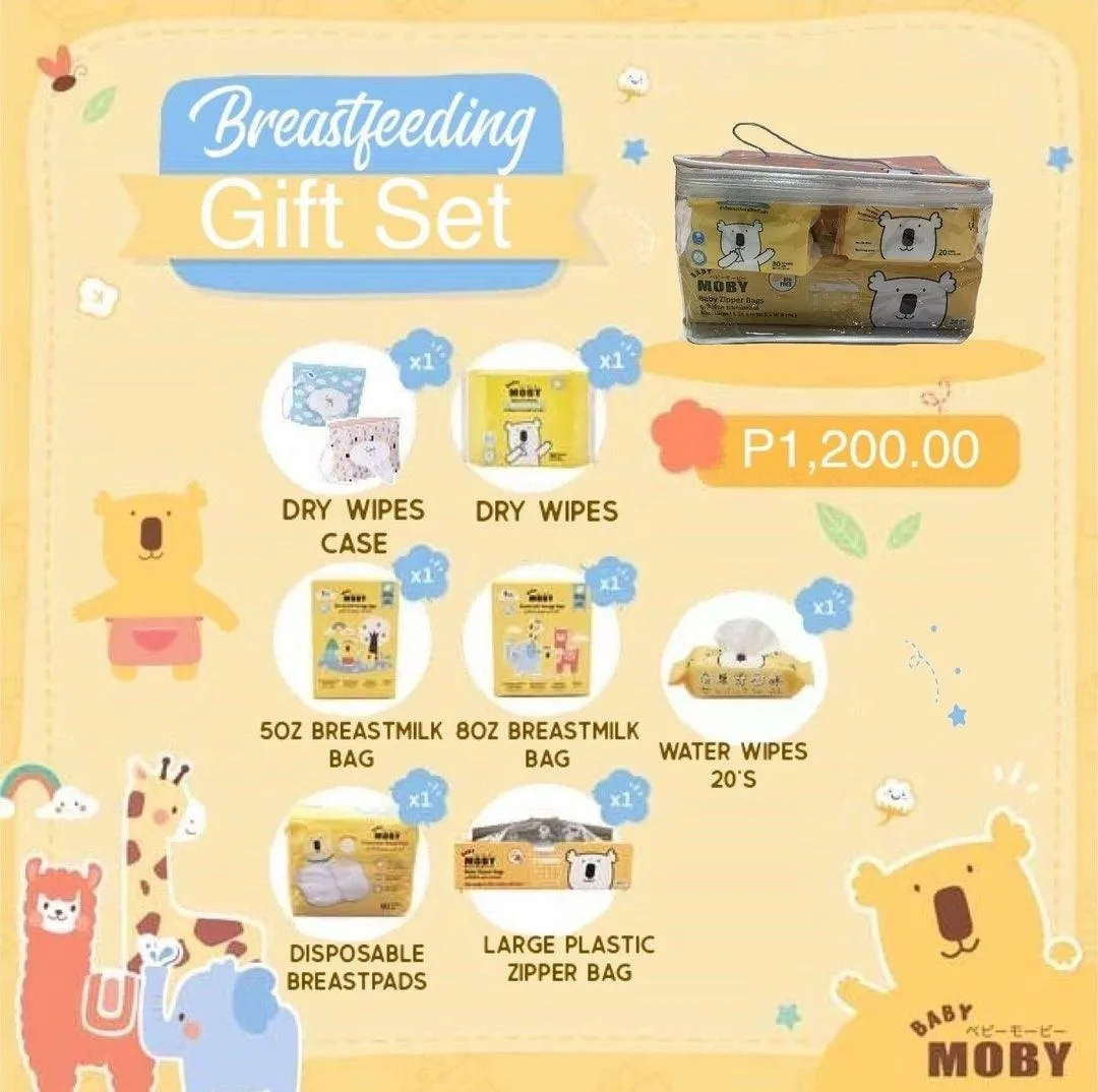 Baby Moby Breastfeeding Gift Set