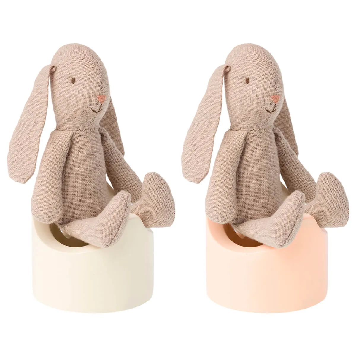 Baby Mouse / Bunny Potty (Wooden) by Maileg