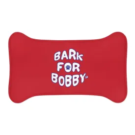 Bark for Bobby Pet Red Feeding Mats