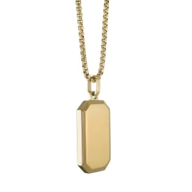 Beveled Edge Dog Tag