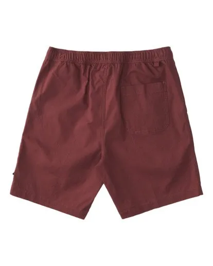 Billabong Layback Twill 18" Shorts - Brick