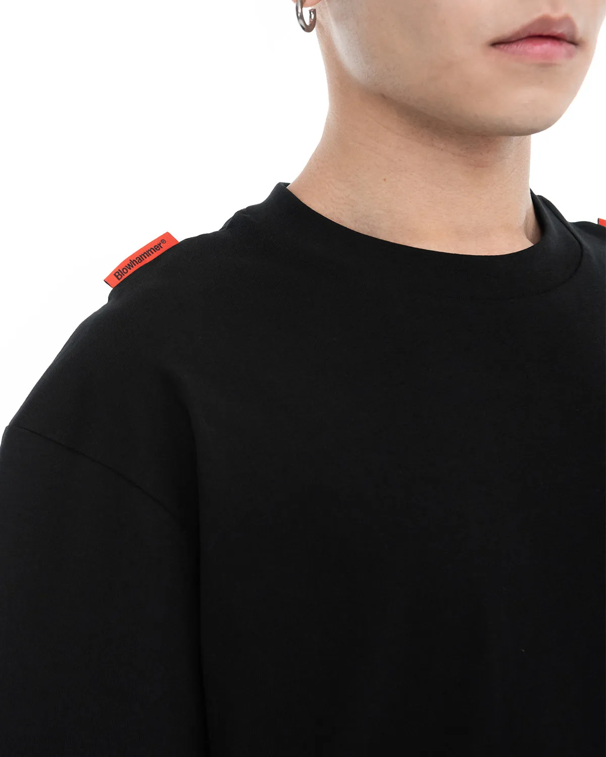 Black Multilabel T-Shirt   Cargo