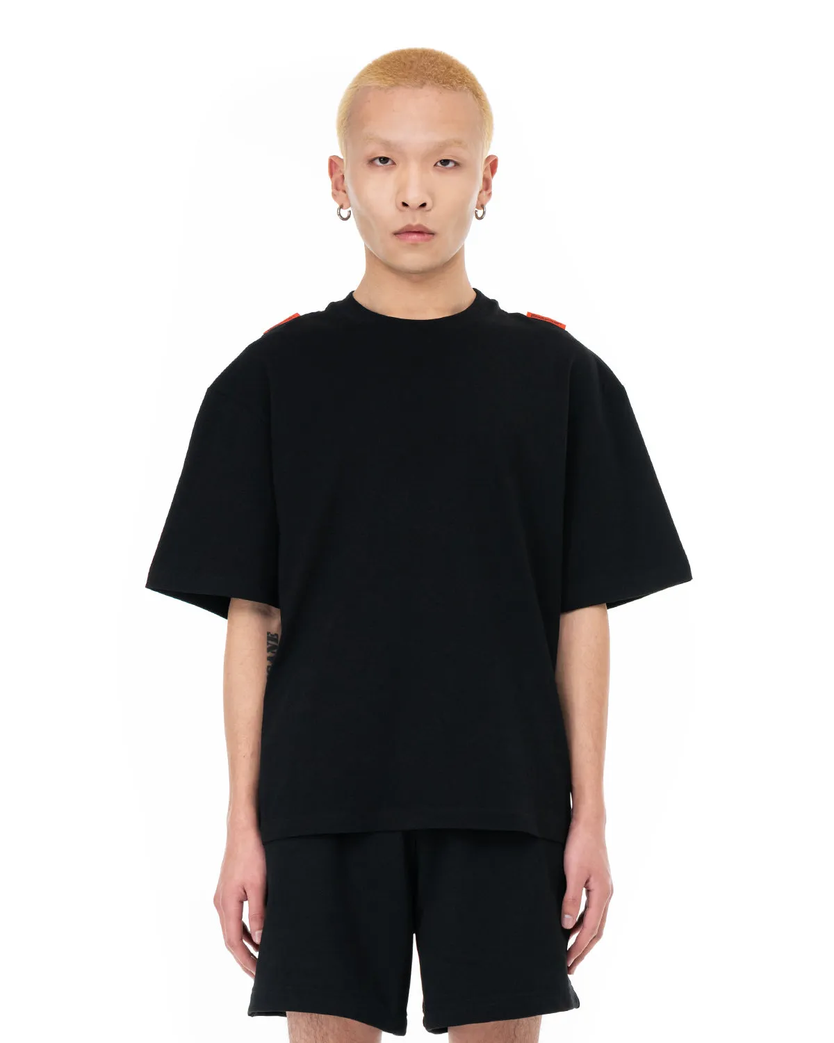 Black Multilabel T-Shirt   Cargo