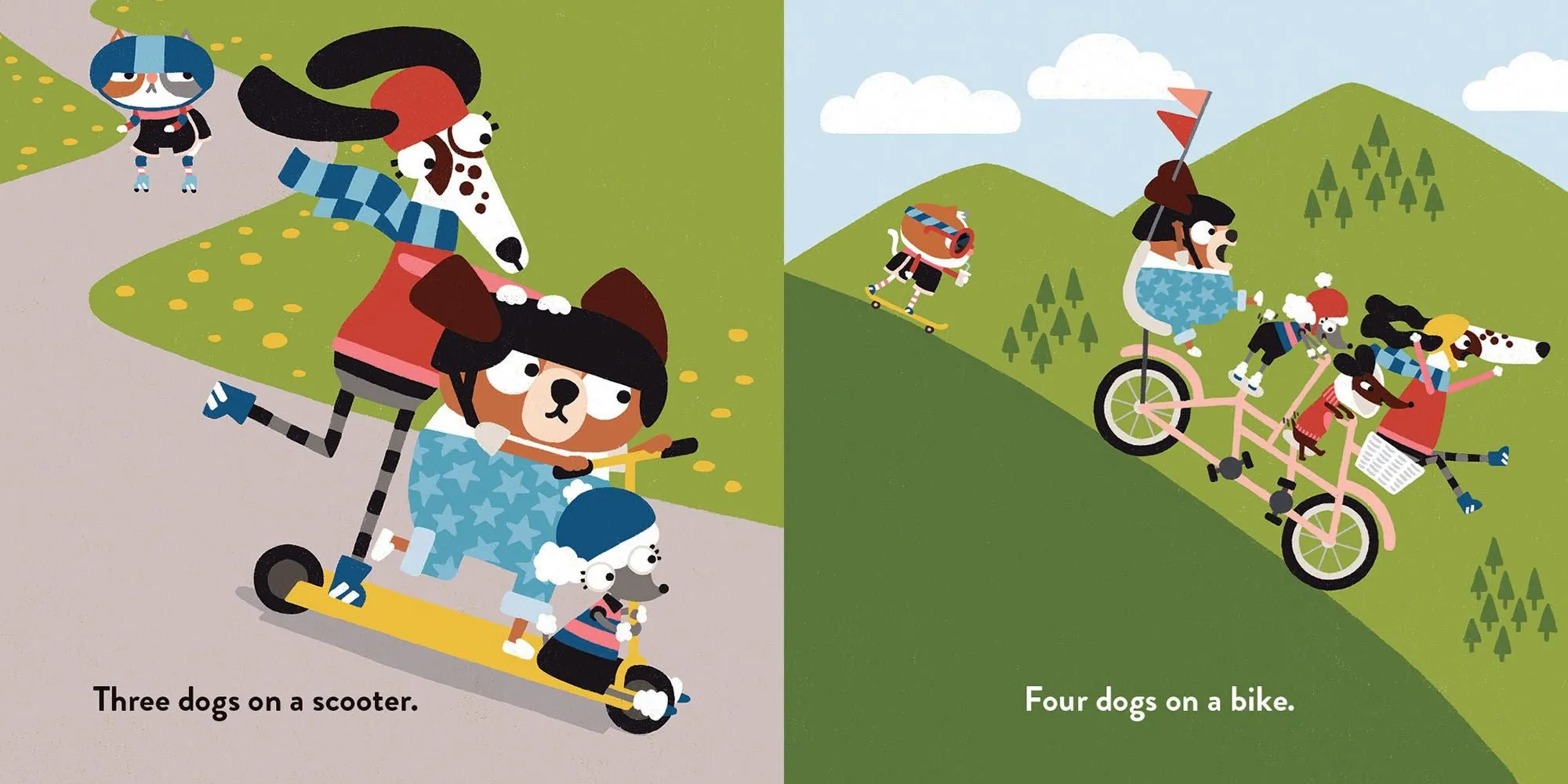 Book - Two Dogs On Trike