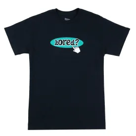 Bored of Southsea Pointer T Shirt - Black