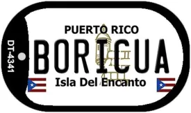 BORICUA Dog Tag