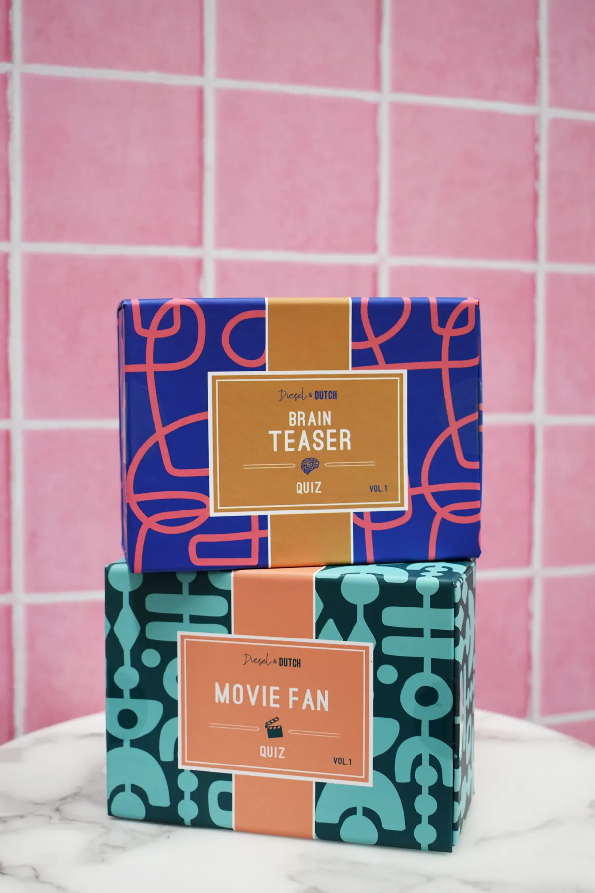 Brain Teaser Trivia Box