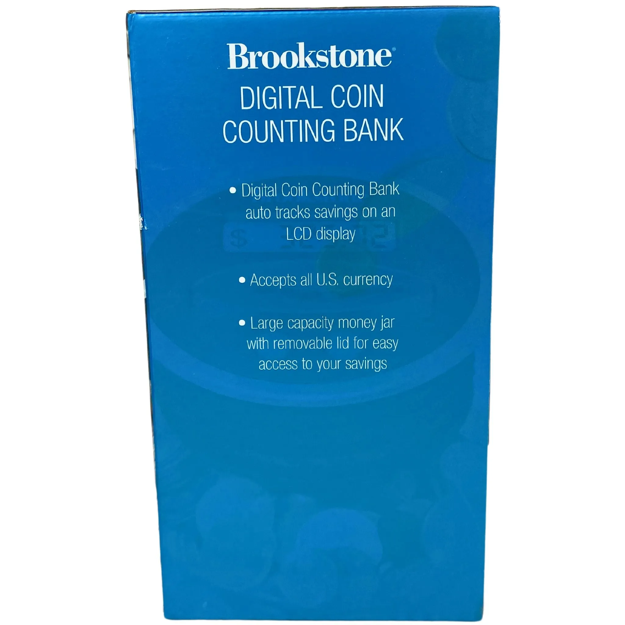 BrookStone Digital Coin Counting Bank (8 Pcs Lot)