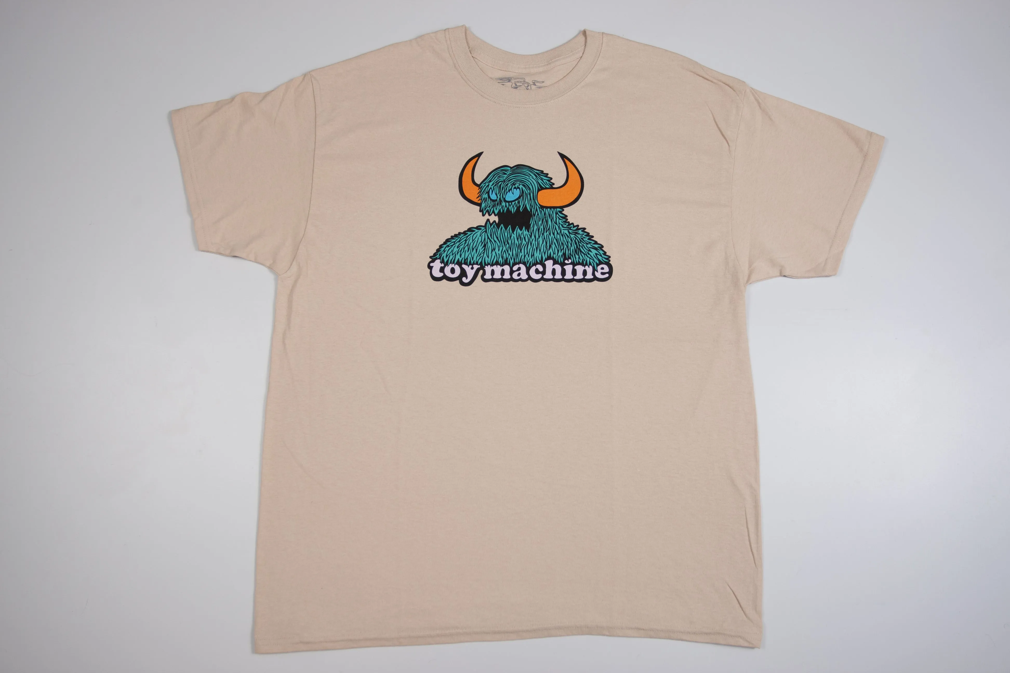 Camiseta Toy Machine Furry Monster Bege