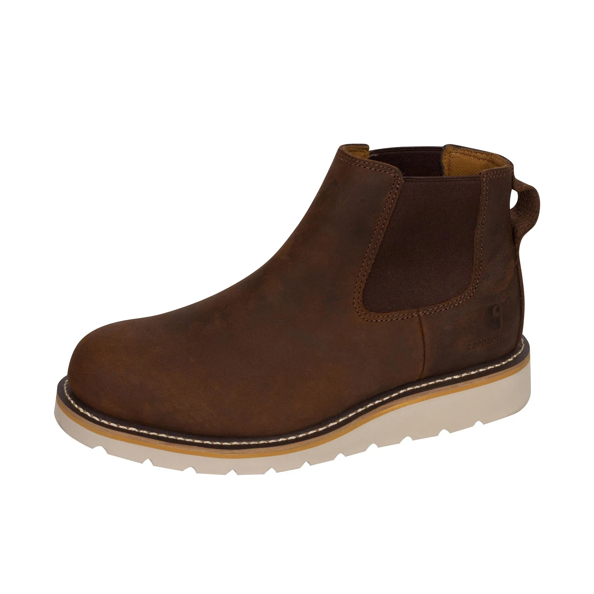 Carhartt 5 Inch Chelsea Soft Toe Dark Brown Oil Tanned