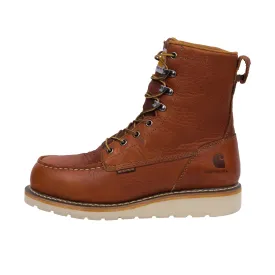 Carhartt 8 Inch Moc Steel Toe Red Brown