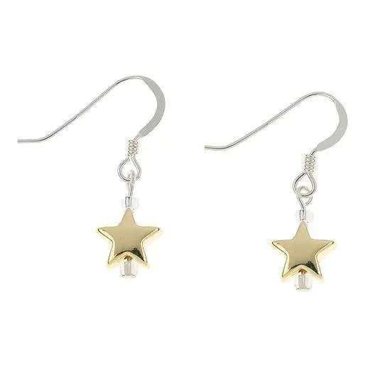 Carrie Elspeth Light Gold Seren Earrings