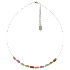 Carrie Elspeth Sunburst Ceramic Link Necklace