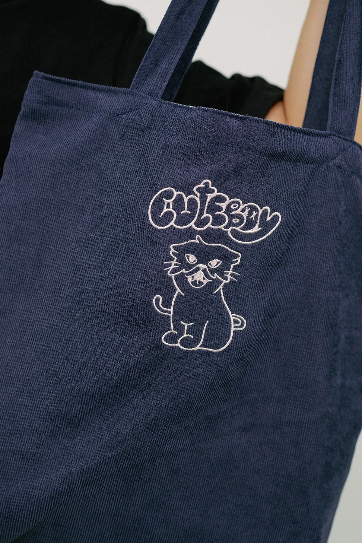 Cat Day Corduroy Bag