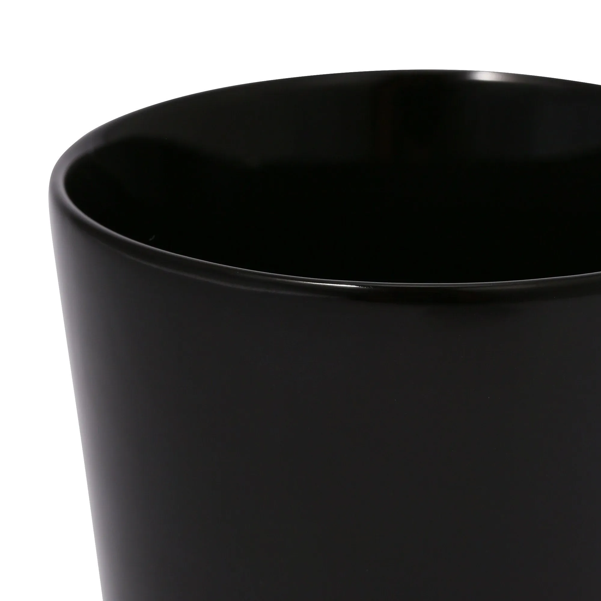 Cat Figure Mug Black