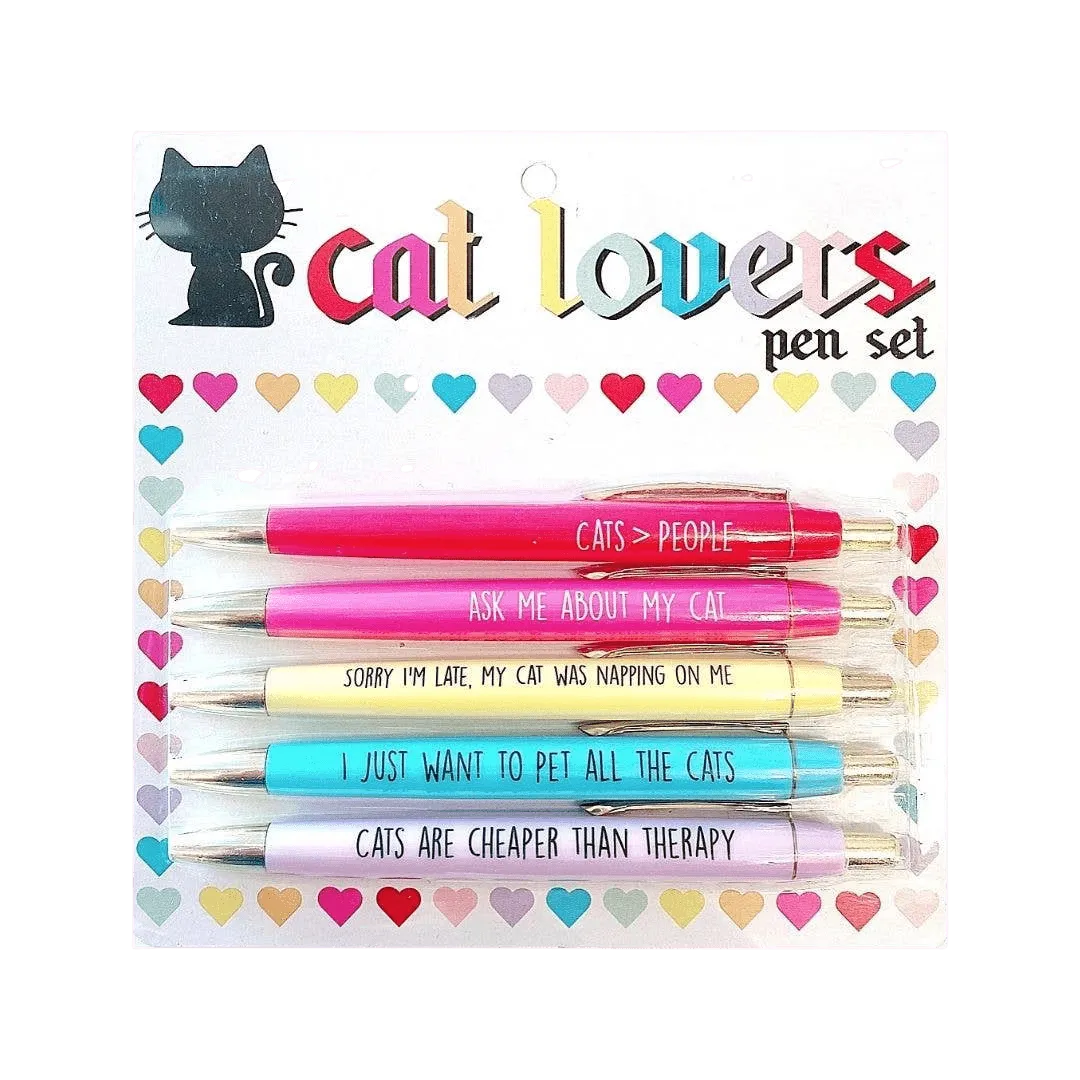 Cat Lovers Pen Set