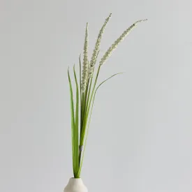 Cat Tail Grass Stem - White